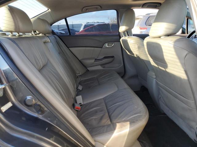 2HGFB2F98CH580394 - 2012 HONDA CIVIC EXL GRAY photo 10