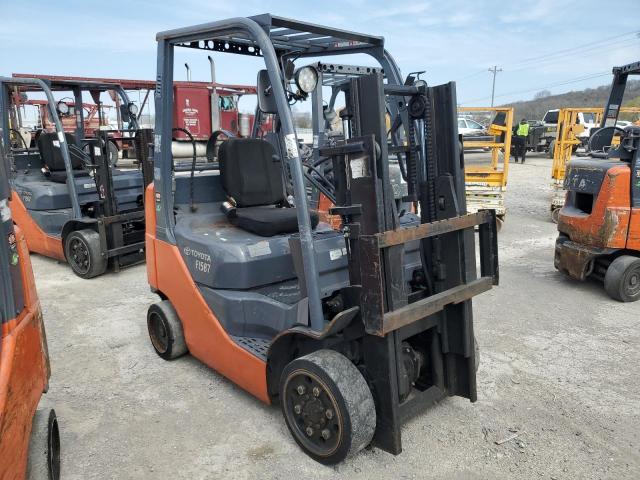 62685 - 2014 TOYOTA FORKLIFT ORANGE photo 1