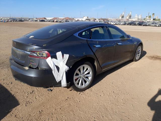 5YJSA1E48FF112031 - 2015 TESLA MODEL S Մոխրագույն լուսանկար 3