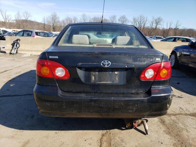 2T1BR32E43C162670 - 2003 TOYOTA COROLLA CE BLACK photo 6