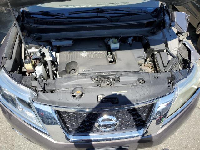 5N1AR2MM3DC686232 - 2013 NISSAN PATHFINDER S ნაცრისფერი ფოტო 12