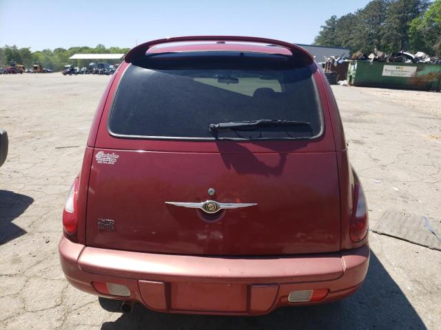 3A8FY68B56T295046 - 2006 CHRYSLER PT CRUISER LIMITED RED photo 6