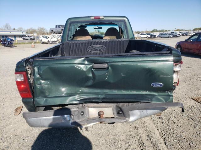 1FTYR14D32PA08213 - 2002 FORD RANGER SUPER CAB GREEN photo 6