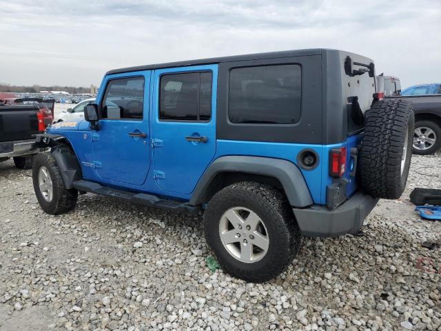 1J4BA3H12AL159763 - 2010 JEEP WRANGLER U SPORT BLUE photo 2