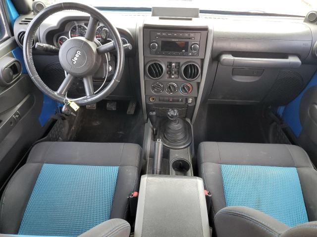 1J4BA3H12AL159763 - 2010 JEEP WRANGLER U SPORT BLUE photo 8