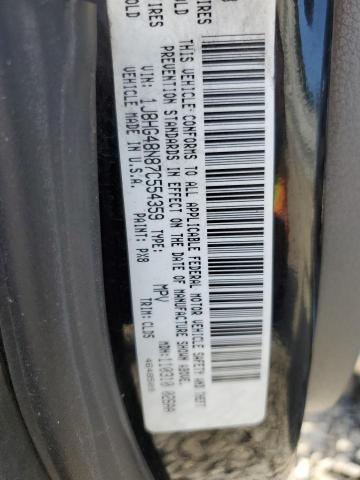 1J8HG48N87C554359 - 2007 JEEP COMMANDER 黑色 照片 14