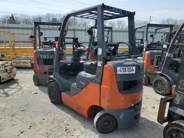 52385 - 2014 TOYOTA FORKLIFT Orange photo 3