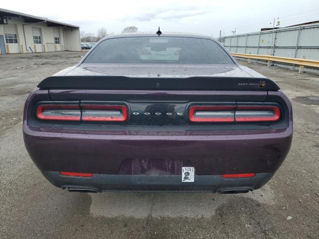 2C3CDZFJ3NH180202 - 2022 DODGE CHALLENGER R/T SCAT PACK PURPLE photo 6