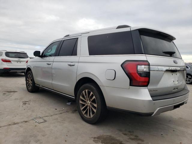 1FMJK1KT2JEA23467 - 2018 FORD EXPEDITION MAX LIMITED SILVER photo 2