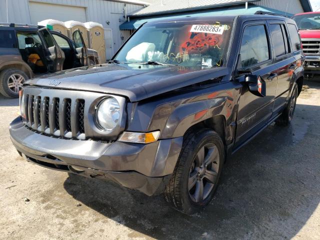 1C4NJPFA3FD157888 - 2015 JEEP PATRIOT LATITUDE CHARCOAL photo 1