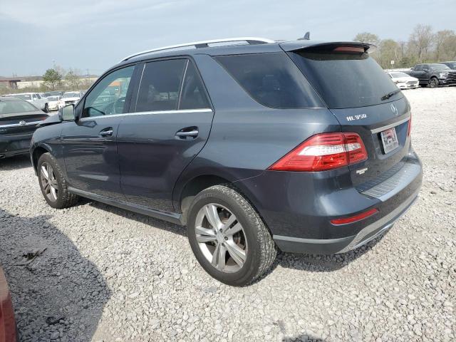4JGDA5HB5DA122530 - 2013 MERCEDES-BENZ ML 350 4MATIC GRAY photo 2