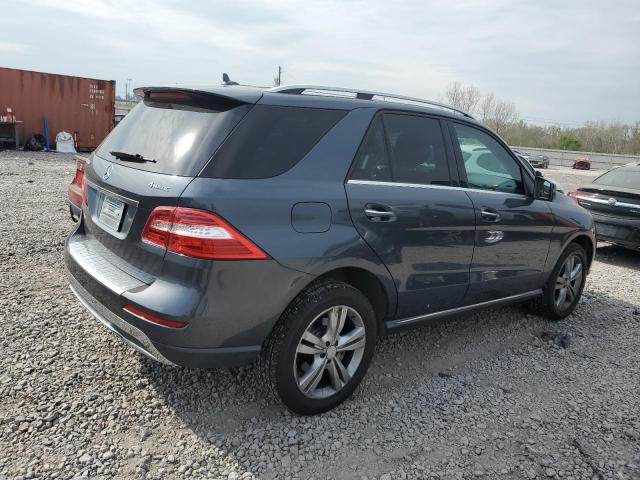 4JGDA5HB5DA122530 - 2013 MERCEDES-BENZ ML 350 4MATIC GRAY photo 3