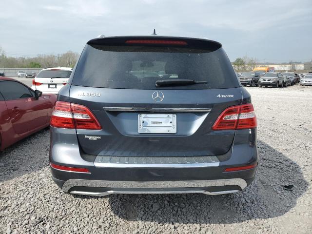 4JGDA5HB5DA122530 - 2013 MERCEDES-BENZ ML 350 4MATIC GRAY photo 6