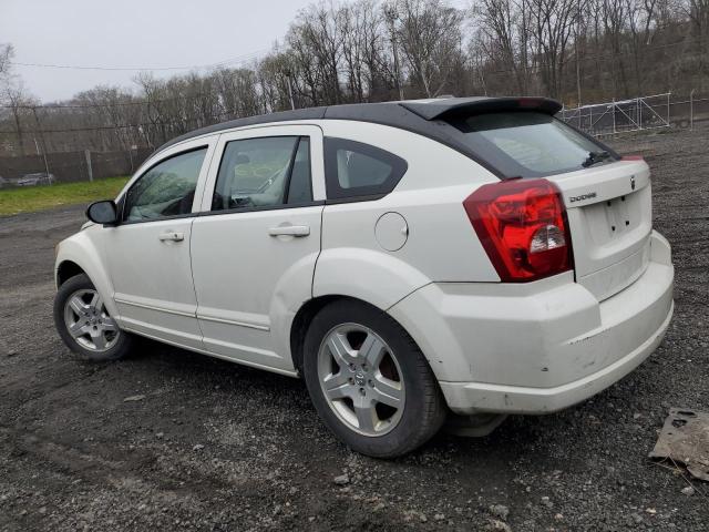 1B3HB48A39D148085 - 2009 DODGE CALIBER SXT WHITE photo 2