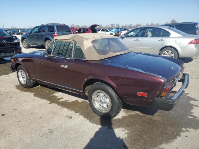 0157999 - 1979 FIAT SPIDER MAROON photo 2