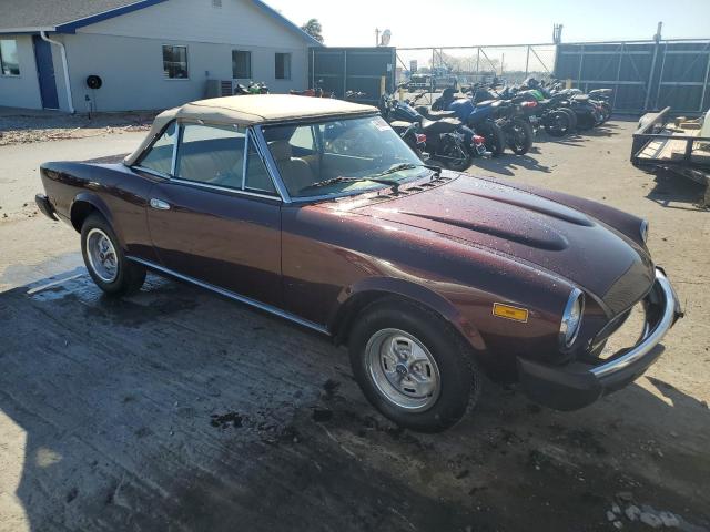 0157999 - 1979 FIAT SPIDER MAROON photo 4