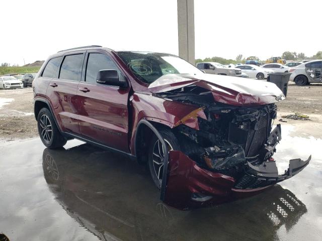 1C4RJFLG5KC814100 - 2019 JEEP GRAND CHER TRAILHAWK 勃艮第红 照片 4