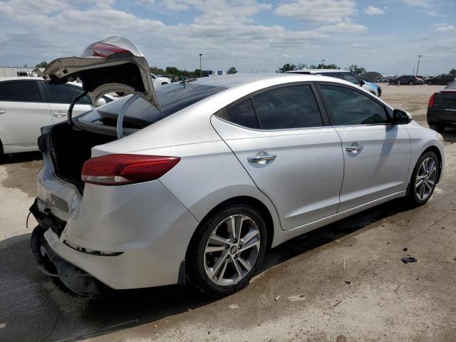 KMHD84LF2HU069998 - 2017 HYUNDAI ELANTRA SE SILVER photo 3