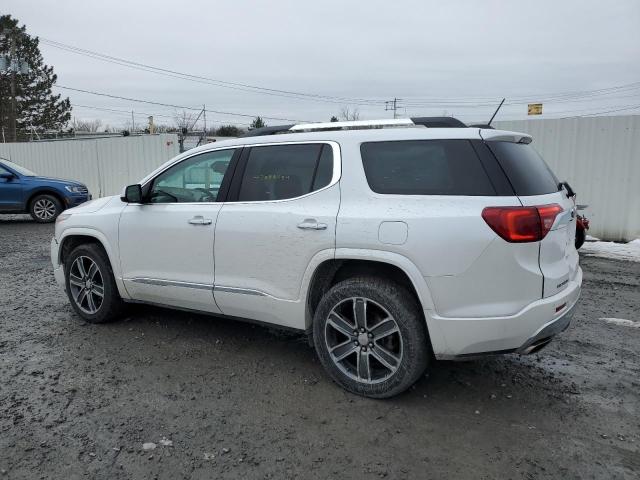 1GKKNXLS6JZ185382 - 2018 GMC ACADIA DENALI WHITE photo 2