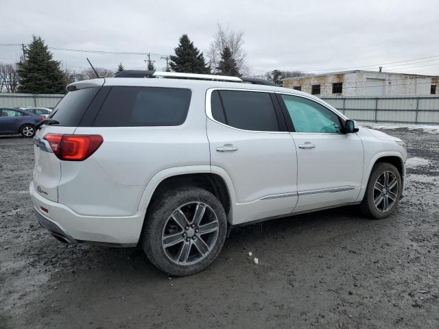 1GKKNXLS6JZ185382 - 2018 GMC ACADIA DENALI WHITE photo 3