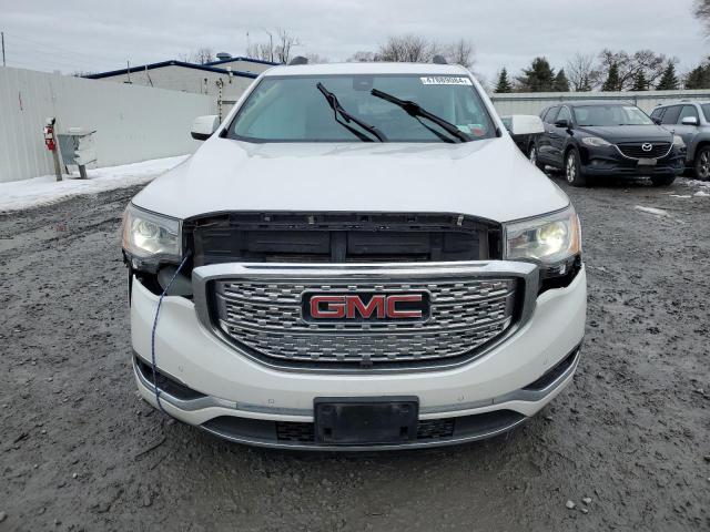 1GKKNXLS6JZ185382 - 2018 GMC ACADIA DENALI WHITE photo 5