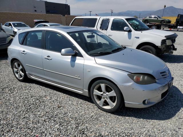 JM1BK343141170859 - 2004 MAZDA 3 HATCHBACK SILVER photo 4