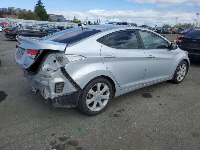 KMHDH4AE7CU331548 - 2012 HYUNDAI ELANTRA GLS SILVER photo 3