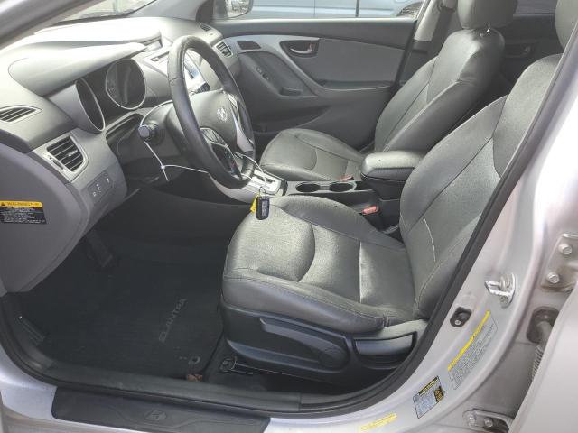 KMHDH4AE7CU331548 - 2012 HYUNDAI ELANTRA GLS SILVER photo 7