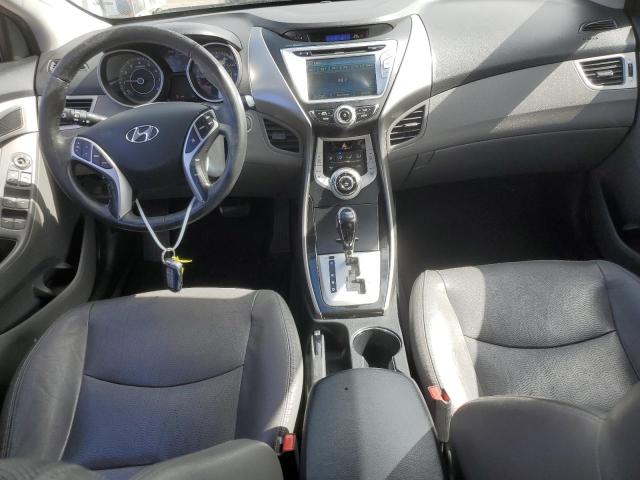 KMHDH4AE7CU331548 - 2012 HYUNDAI ELANTRA GLS SILVER photo 8