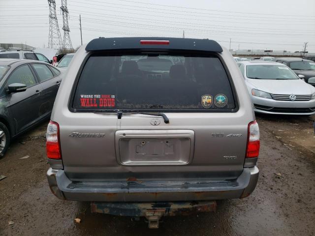 JT3HN86R020390727 - 2002 TOYOTA 4RUNNER SR5 GRAY photo 6