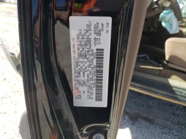 5TBBT44114S451489 - 2004 TOYOTA TUNDRA ACCESS CAB SR5 BLACK photo 12