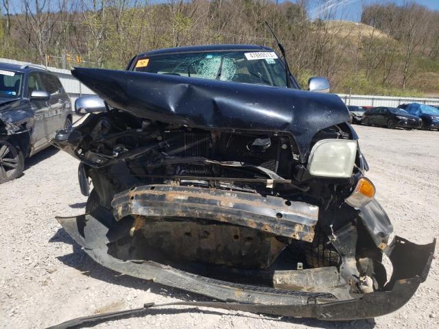 5TBBT44114S451489 - 2004 TOYOTA TUNDRA ACCESS CAB SR5 BLACK photo 5