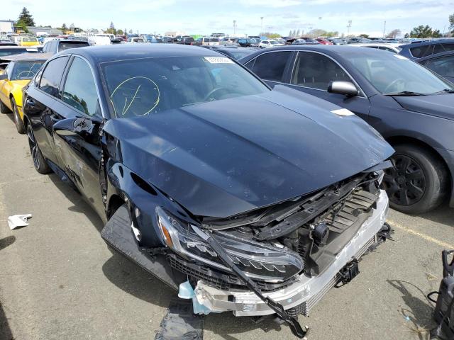 1HGCV1F33NA023376 - 2022 HONDA ACCORD SPORT BLACK photo 4