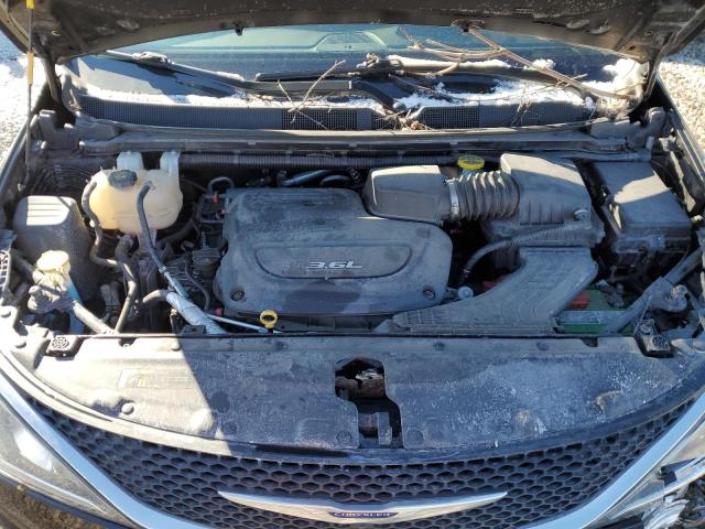 2C4RC1BG1JR102848 - 2018 CHRYSLER PACIFICA TOURING L BLACK photo 12