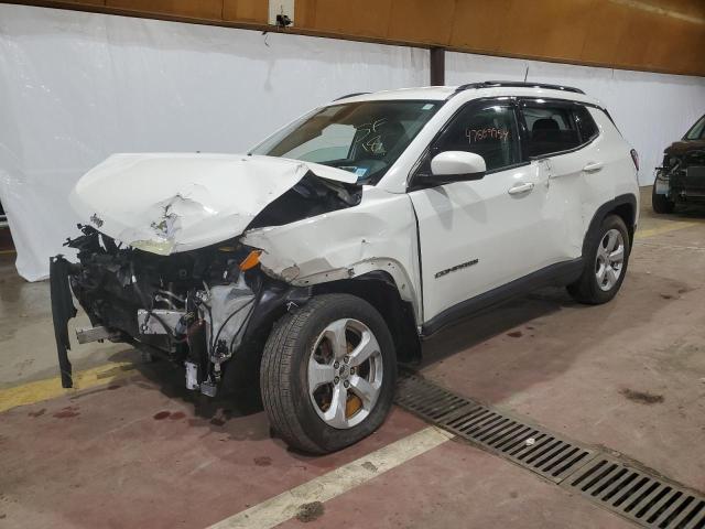 3C4NJDBB3JT467488 - 2018 JEEP COMPASS LATITUDE WHITE photo 1