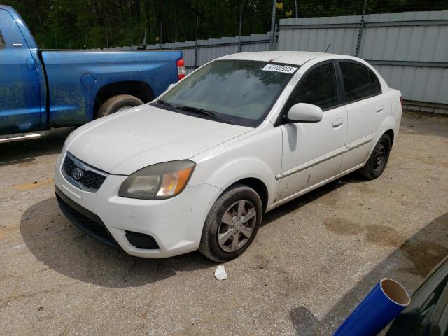 KNADH4A37B6926869 - 2011 KIA RIO BASE WHITE photo 1