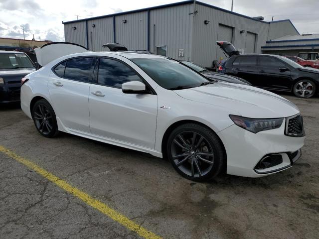 19UUB2F66KA001204 - 2019 ACURA TLX TECHNOLOGY WHITE photo 4