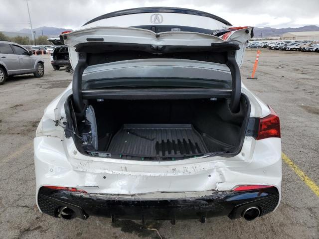19UUB2F66KA001204 - 2019 ACURA TLX TECHNOLOGY WHITE photo 6
