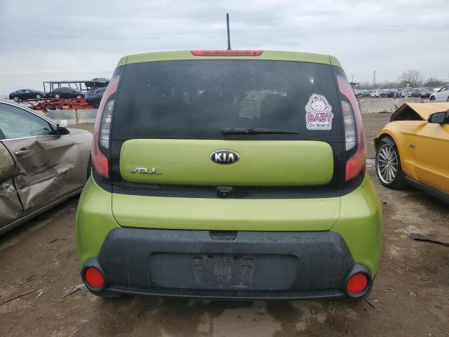 KNDJN2A2XG7826891 - 2016 KIA SOUL GREEN photo 6