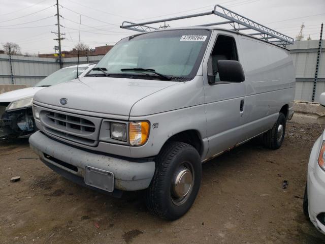 1FTNE24L72HB74420 - 2002 FORD E-250 E250 VAN SILVER photo 1