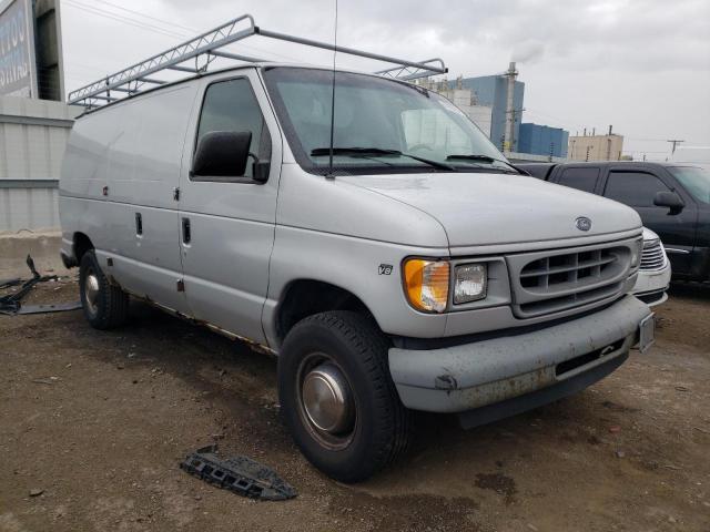 1FTNE24L72HB74420 - 2002 FORD E-250 E250 VAN SILVER photo 4