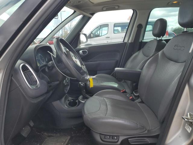 ZFBCFACH7FZ036861 - 2015 FIAT 500L LOUNGE GRAY photo 7