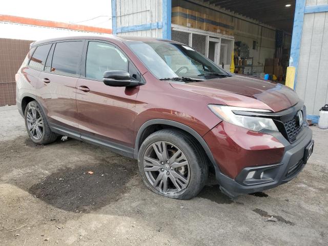 5FNYF7H52MB005850 - 2021 HONDA PASSPORT EXL برغندي صورة 4