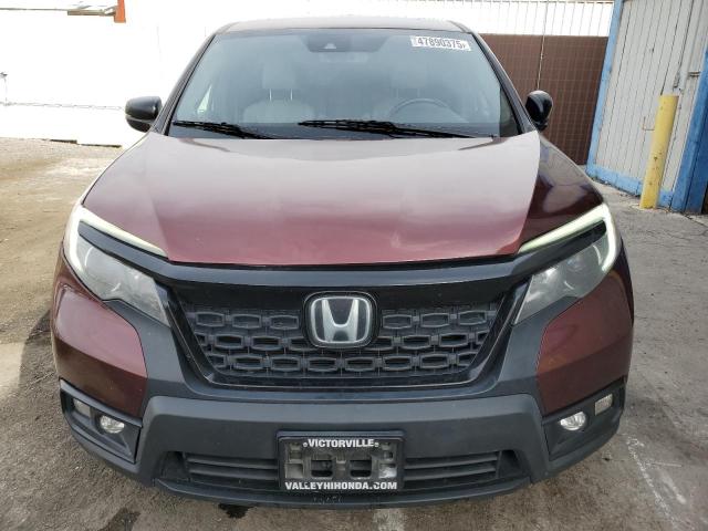 5FNYF7H52MB005850 - 2021 HONDA PASSPORT EXL برغندي صورة 5