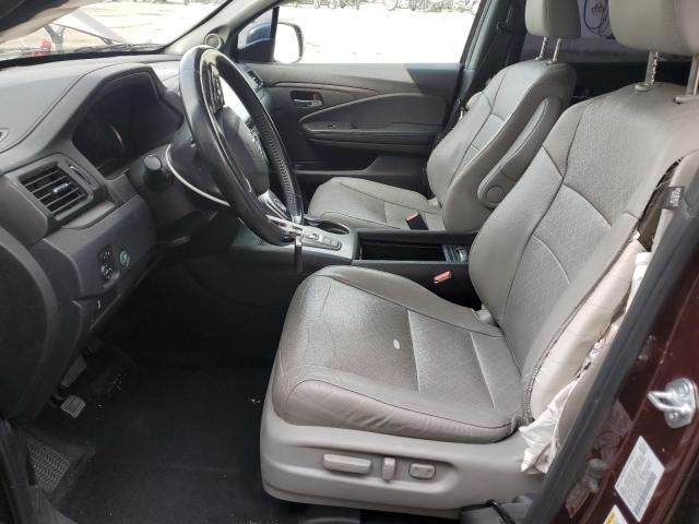 5FNYF7H52MB005850 - 2021 HONDA PASSPORT EXL برغندي صورة 7