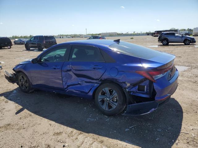 5NPLM4AG3NH066332 - 2022 HYUNDAI ELANTRA SEL BLUE photo 2