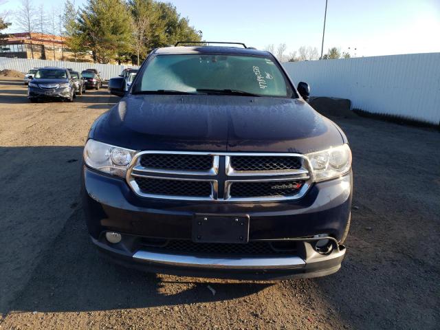 1C4SDJDT7CC321107 - 2012 DODGE DURANGO CREW BLUE photo 5