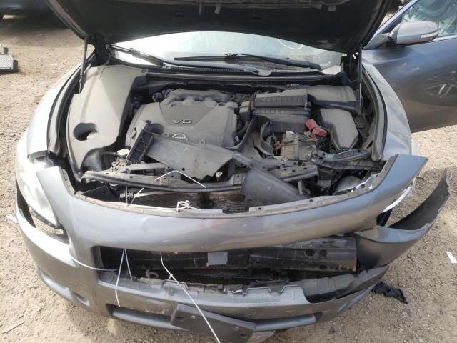 1N4AA5AP6EC470958 - 2014 NISSAN MAXIMA S GRAY photo 11