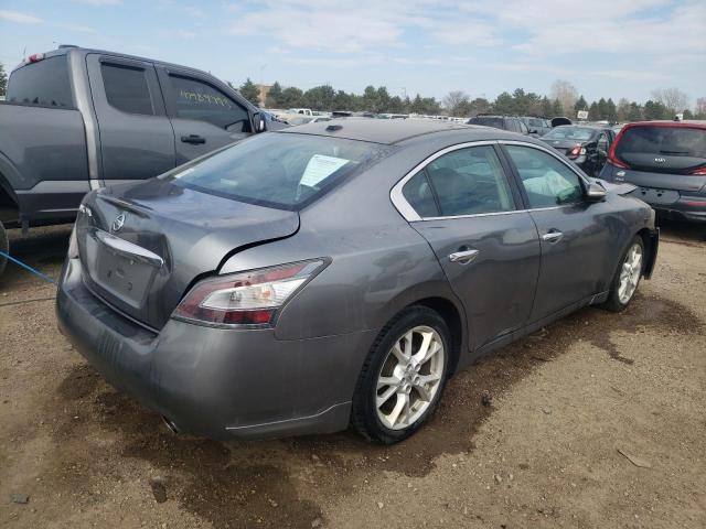 1N4AA5AP6EC470958 - 2014 NISSAN MAXIMA S GRAY photo 3