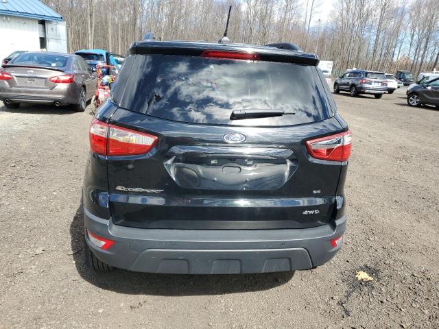 MAJ6S3GL3LC354996 - 2020 FORD ECOSPORT SE BLACK photo 6